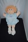 Modern Cabbage Patch Kids 25th Anniv Baby Doll Blue Eyes Blonde 2007 17" D9