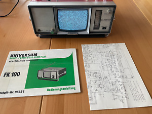 Universum sw Fernseher FK 100R mit Radio von 1968