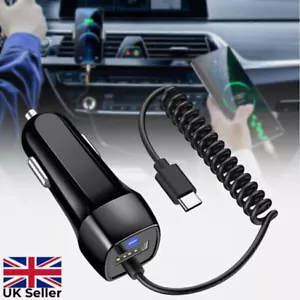 USB Type C Charging Car Charger For iPhone 15 & 16 Pro Max Plus Samsung S22 S24+ - Picture 1 of 7