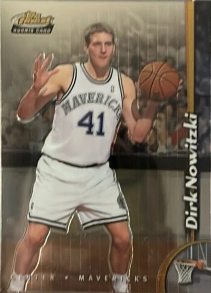 Dirk Nowitzki Basketball Grade 10 Rookie Sports Trading Cards