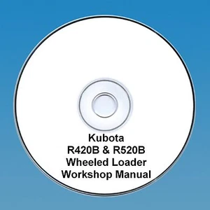 Kubota R420B & R520B Radlader - Werkstatthandbuch. - Bild 1 von 3
