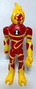 Figura de acción coleccionable Ben 10 XL Super-Size Heatblast 11" amarillo rojo (E5) - Imagen 1 de 4