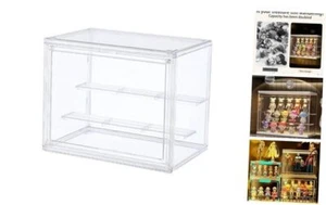 Transparent Display Box Acrylic Box for Doll Storage Box Suitable for - Picture 1 of 7