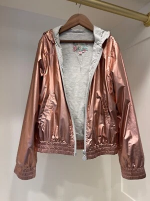 Chaqueta Bonpoint Talla 10y Antigua Luz Super Suave Interior, Exterior Rosa Brillante. Foto 1 de 4