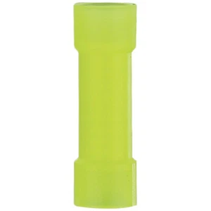 Megatronix NBYF Nylon Insulated Flared Butt Connectors 12-10 Gauge Yellow 100 - Picture 1 of 1