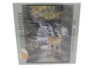 Before the Rut, Hirsch, 500-teiliges Studio-Puzzle, Bits & Teile, neu versiegelt, kostenloser Versand - Bild 1 von 3