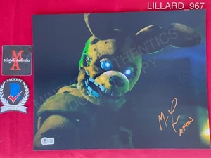 Foto firmada por Matthew Lillard 11x14 Five Nights at Freddy's Beckett certificado de autenticidad Afton - Imagen 1 de 6
