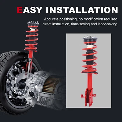 Pair Front Struts w/ Coil Spring for Ford Edge 2011 - 2014 Lincoln MKX 2011-2015 - Image 1 of 4