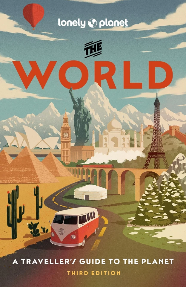 Travel Guide Ser.: Lonely Planet the World by Cristian Bonetto, Mark Baker, Ray Bartlett, David Eimer and Regis St Louis (2024, Hardcover)