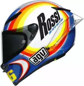 AGV WINTER TEST 2005 SEPANG XS 54 VALENTINO ROSSI PISTA GP-RR CRASH HELMET DASH - Picture 1 of 6