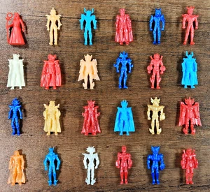 SAINT SEIYA - CABALLEROS DEL ZODIACO - MINIATURAS 24/24! ¡JUEGO COMPLETO! PERÚ, AÑO 2015 - Imagen 1 de 15