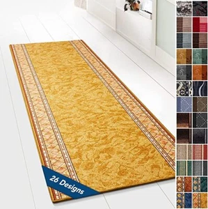 Moderner Wohnteppich mit Muster maßgefertigter Teppichläufer - Meterware Läufer - Bild 1 von 134