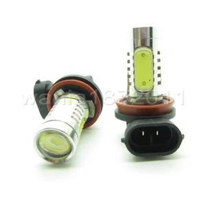 2PCS H11 DC12V 7.5W White COB Car DRL LED Daytime Running Fog Light Bulb 6000K - Bild 1 von 7