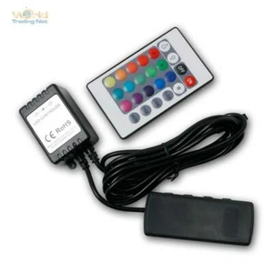 Sterowanie kontrolerem RGB do oświetlenia LED RGB, 9-krotny rozdzielacz + pilot zdalnego sterowania - Zdjęcie 1 z 6