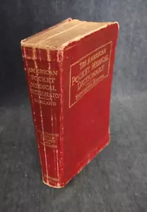 Vintage 1926 The American Pocket Medical Dictionary, dreizehnte Ausgabe, überarbeitet - Bild 1 von 9