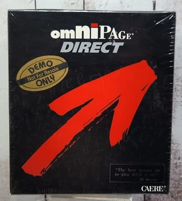 Omni Page Direct Ver. 2.0 for Mac 3.5 Flopy Disk Vintage 1992 Caere - Image 1 of 2