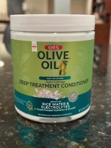 Ors Olive Oil Max Moisture Super Softening Deep Treatment Conditioner 20oz - Picture 1 of 3