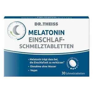 DR.THEISS Melatonin Einschlaf-Schmelztabletten 30 St ,PZN 17212686