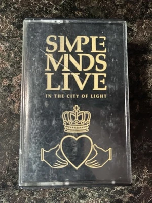 Simple Minds Live In The City Of Light Double Cassette Tape 1987 - Image 1 of 2