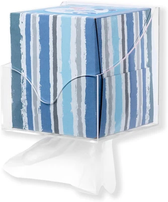 Soporte para caja de pañuelos faciales para pared, debajo del armario o escritorio, RV, baño, Sp pequeño Foto 1 de 4