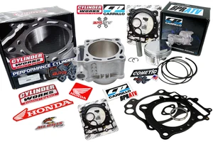 Honda TRX450R 04-05 Cylinder Works 97mm CP Pump Gas Big Bore Top End Rebuild Kit - Picture 1 of 24