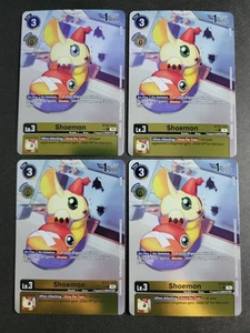 Shoemon (X4 Box Topper) BT22-029 Common Digimon Cyber Eden - Picture 1 of 2