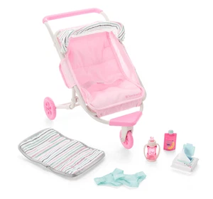 American Girl Little Bitty Baby™ Double Stroller Set for 7.75" Doll - BRAND NEW! - Picture 1 of 2
