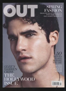 Out Advocate Gay Magazine Hollywood Issue Darren Criss J Edgar Hoover Mar 2011 - Picture 1 of 3