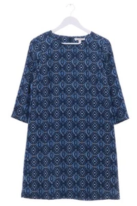 ESPRIT Vestido línea A Mujeres Vestido Talla EU 38 azul-blanco look casual - Imagen 1 de 5