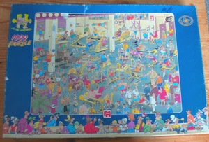 Jumbo Jan Van Haasteren puzzle 1000 pezzi in palestra completo - Foto 1 di 4