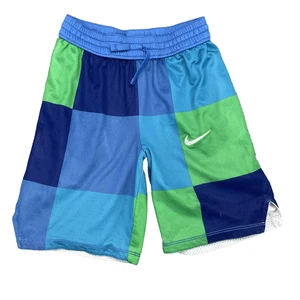 Nike Basketball Shorts Kids Large Reversible Training Sportswear Gym 90's Retro - Picture 1 of 10