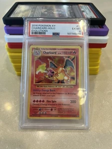 2016 Pokemon TCG Evolutions Charizard Holo 11 PSA 6 - Picture 1 of 1