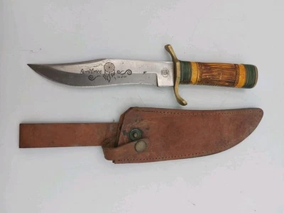 CHIPAWAY CUTLERY Sundance One Of 500 Dream Catcher 7.5" Blade W Leather Sheath - Image 1 of 4