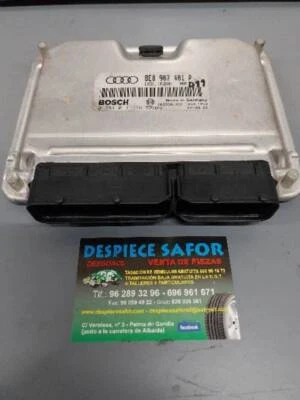 8E0907401P centralina motore ecu AUDI A6 2.5 TDI 2003 49260 - Immagine 1 di 2
