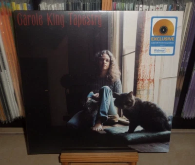 CAROLE KING TAPESTRY GOLD COLOR LP FEEL THE EARTH MOVE SO FAR AWAY IT'S TOO LATE Foto 1 de 4