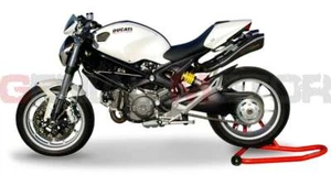 Exhaust HpCorse Hydroform Blk Ducati Monster 696 796 1100 2007 > 2014 - Picture 1 of 4