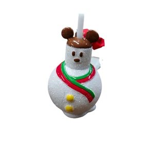 Adorno de muñeco de nieve Mickey Mouse de los parques de Disney - Imagen 1 de 2