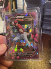 2023 Panini Prizm Purple Cracked Ice BEN JOYCE