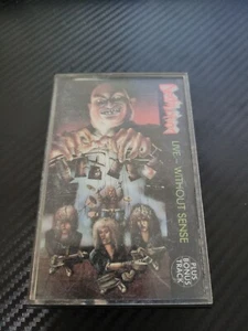 DESTRUCTION: Live - Without Sense {GOOD CONDITION CASSETTE TAPE, 1989} - Picture 1 of 4