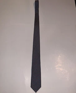 Oscar De La Renta Neck Tie Green/Gold/Red - Picture 1 of 3