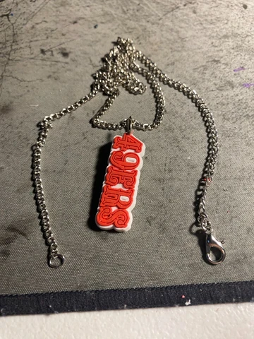 San Francisco 49ers necklace Cover