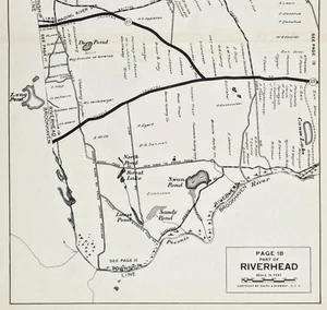 1929 WILDWOOD - WOODCLIFF - RIVERHEAD LONG ISLAND Map ORIGINAL Suffolk (22x13) - Picture 1 of 4