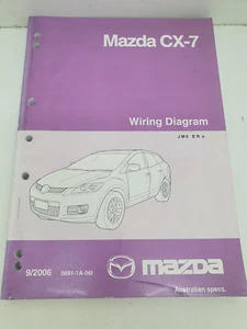 Mazda CX-7 Wiring Diagram JMO ER* 5691-1A-06I - Picture 1 of 5