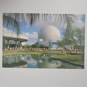 EPCOT Center Communicore Future World Electronic Continental Chrome Postcard - Picture 1 of 6