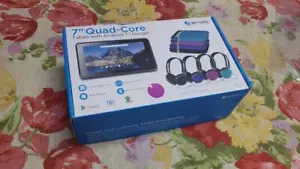 Ematic, EGQ373BU, 7" Quad-Core Tablet w/ bundle, Parts only. It does boot to OS - Picture 1 of 3