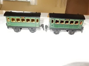 2 Stück Märklin 17190 Personenwagen 3. Klasse Spur 0 - Bild 1 von 12
