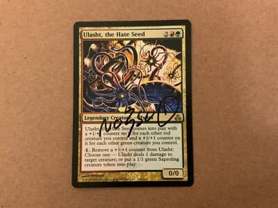 MTG Magic Ulasht, The Hate Seed Signed Artist Proof x1 Guildpact GPT Nottsuo - Image 1 of 2