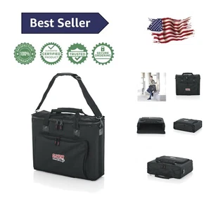 Heavy-Duty Nylon 3U Rack Case with Padded Carry Handle - Lightweight Design - Picture 1 of 18