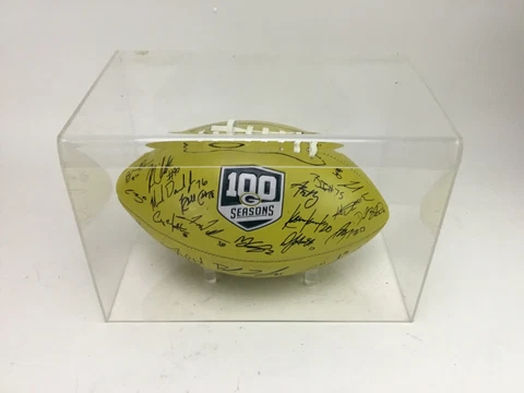 2018 Green Bay Packers Football  Autographed 100 Seasons Full Team Give Back Cover