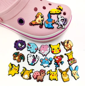 Pokemon Anime Shoe Charm For Crocs 20 PCS Set Fashion Decoration Acc (Men Boy) - Picture 1 of 8